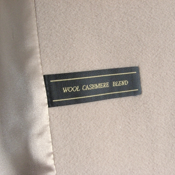 Windsmoor Cashmere & Wool Long Trench Coat - Size 16 - Camel - Picture 4 of 5